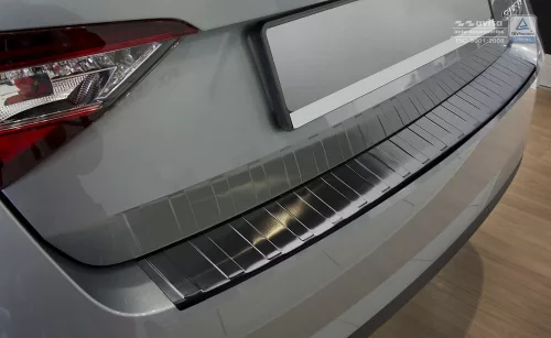 Avisa černé ocel Ochrana nakládací SKODA SUPERB III liftback limousine 2015-2019, FL 2019->FL2019-2023