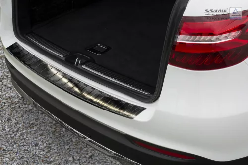 Avisa černá ocel Ochrana nakládací MERCEDES GLC (X253) 5D/Hybrid 2015-2019, FL2019-2022