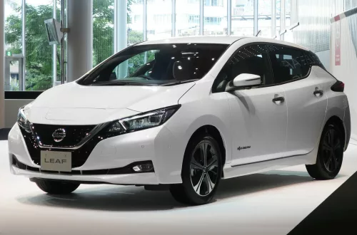 Avisa černé ocel csomagtérajtó díszléc NISSAN LEAF II (2E1) 2017-2021, FL2021->