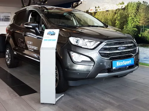 Avisa černé ocel Ochrana nakládací FORD ECOSPORT II/ST-Line FL2017->