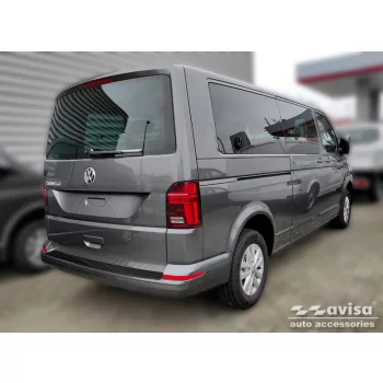   Avisa černá ocel Ochrana nakládací dlouhá verze VOLKSWAGEN T6 Caravelle 2015-2019, FL2019-2024