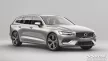 Avisa černá ocel Ochrana nakládací Volvo V60 II combi 2018->, Volvo V60 II CROSS COUNTRY 2018->, Volvo V60 II Plug-In Hybrid 2019->/R-model 2019->