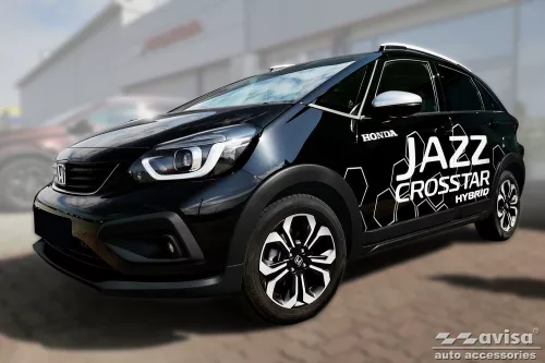 Avisa černá ocel Ochrana nakládací HONDA JAZZ V CROSSTAR hybrid 2020->