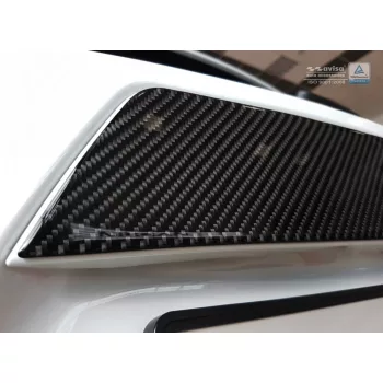   Avisa černé 3D karbon csomagtérajtó díszléc (nyitással) NISSAN MICRA V 2016->