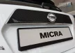 Avisa černé 3D karbon csomagtérajtó díszléc (nyitással) NISSAN MICRA V 2016->