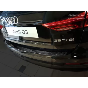   Avisa Ochrana nakládací Audi Q3 II crossover 2018->carbon vzor černý