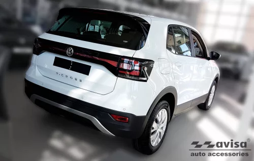 Avisa černý karbon Ochrana nakládací VOLKSWAGEN T-Cross 2018->2024, FL 2024->