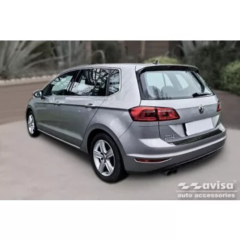   Avisa černé karbon Ochrana nakládací VOLKSWAGEN Golf SPORTSVAN 2014-2017, FL2017->