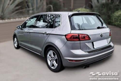 Avisa černé karbon Ochrana nakládací VOLKSWAGEN Golf SPORTSVAN 2014-2017, FL2017->