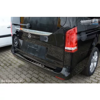   Avisa černá zrcadlová ocel Ochrana nakládací MERCEDES V Class W447/VITO III/Marco Polo 2014-2019, FL2019-2024, FL 2024->