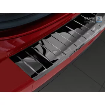   Avisa černá zrcadlová ocel Ochrana nakládací Mazda CX-5 II 2017-2021, FL 2021->