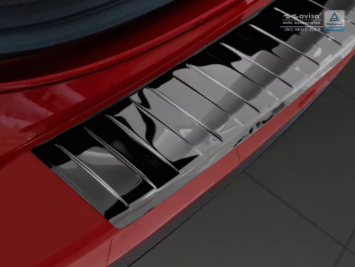 Avisa černá zrcadlová ocel Ochrana nakládací Mazda CX-5 II 2017-2021, FL 2021->