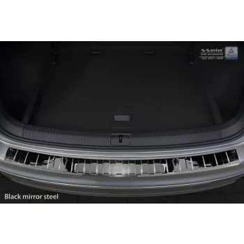   Avisa černá zrcadlová ocel Ochrana nakládací TIGUAN II 2015-2020, FL2020->/eHybrid 2020-2024, TIGUAN II R-Line 2015-2020, 2021-2024 stb.