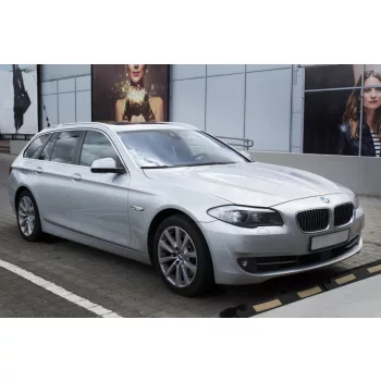   Avisa černá zrcadlová ocel Ochrana nakládací Bmw 5 F11 touring 2010-2013, FL 2013-2017