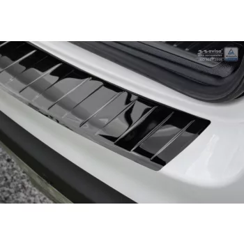   Avisa černá zrcadlová ocel Ochrana nakládací MERCEDES GLC (X253) 5D/Hybrid 2015-2019, FL2019-2022