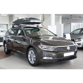   Avisa černá zrcadlová ocel Ochrana nakládací VOLKSWAGEN Passat B8 variant/R-line/Alltrack/GTE 2014-2019, FL2019->2023