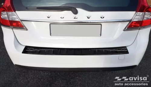 Avisa černá zrcadlová ocel Ochrana nakládací Volvo V70 III FL2014-2016