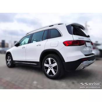  Avisa černé zrcadlová ocel Ochrana nakládací MERCEDES GLB (X247) crossover 2019->/MERCEDES GLB AMG (X247) 2019->