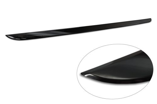 Avisa černý zrcadlová ocel víko kufru dekorativní lišta MITSUBISHI ASX II (RJB) 2023->, RENAULT CAPTUR II CROSSOVER 2019->