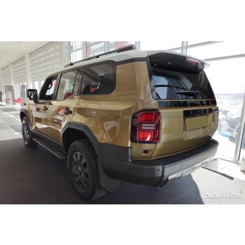   Avisa černé zrcadlová ocel csomagtérajtó díszléc TOYOTA Land CRUISER (J25) 2024->