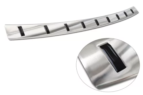 Avisa stříbrná saténová ocelová ochrana nárazníku "Strong Edition" VOLKSWAGEN CADDY 2003-2015, FL2015-2020, VOLKSWAGEN CADDY MAXI 2003-2015, FL02.2015->2020