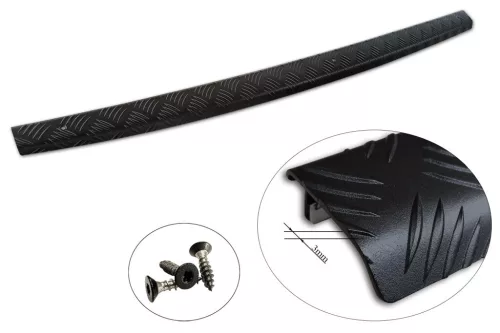 Avisa černé 3 mm bordázované hliníkové víko kufru FORD RANGER V 2011-2022