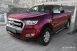 Avisa černé 3 mm bordázované hliníkové víko kufru FORD RANGER V 2011-2022