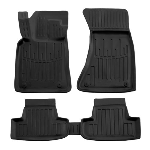 EgriAuto Prémiové 3D gumové autokoberce s upevněním Audi Q5 (8R) 2008-2016 5 ks