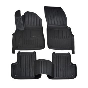   EgriAuto Prémiové 3D gumové autokoberce s upevněním Q7 4M 2015- 5 ks