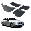 EgriAuto Prémiové 3D gumové autokoberce s upevněním Bmw 5 Series F10/F11 2010-2017