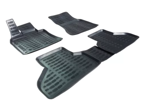 EgriAuto Prémiové 3D gumové autokoberce s upevněním X5 F15 2006-2018