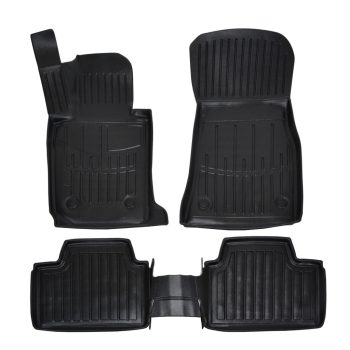   EgriAuto Prémiové 3D gumové autokoberce s upevněním Bmw 3 (F30/F31) 2011-2019 5 ks