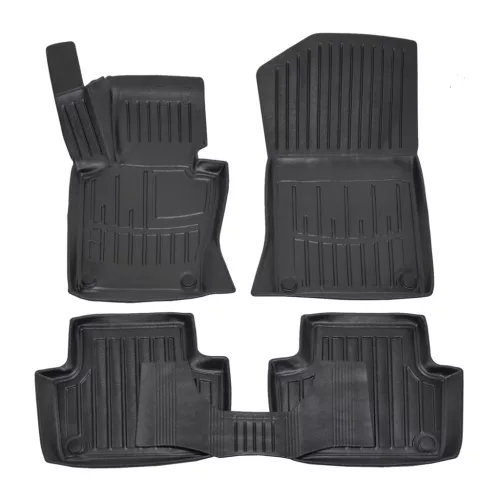 EgriAuto 3D prémiové gumové koberce s patentkami BMW X3 (E83) 2004-2010 5 ks