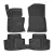 EgriAuto 3D prémiové gumové koberce s patentkami BMW X3 (E83) 2004-2010 5 ks