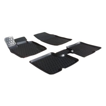  EgriAuto Prémiové 3D gumové autokoberce s upevněním Dacia Sandero 2013-2020