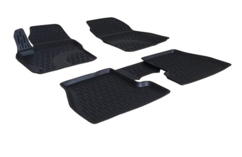 EgriAuto Prémiové 3D gumové autokoberce s upevněním FORD Focus 3 2012