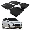 EgriAuto Prémiové 3D gumové autokoberce s upevněním FORD Kuga 2013-2019