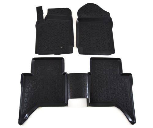 EgriAuto Prémiové 3D gumové autokoberce s upevněním FORD Ranger T6 T7 2012-