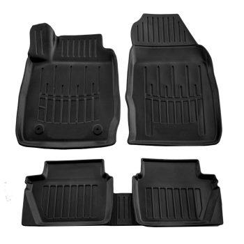   EgriAuto Prémiové 3D gumové autokoberce s upevněním FORD Fiesta (Mk7) 2008-2017 5 ks