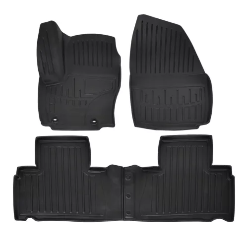 EgriAuto Prémiové 3D gumové autokoberce s upevněním FORD GALAXY 2006-2015