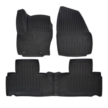   EgriAuto Prémiové 3D gumové autokoberce s upevněním FORD S-MAX 2006-2014