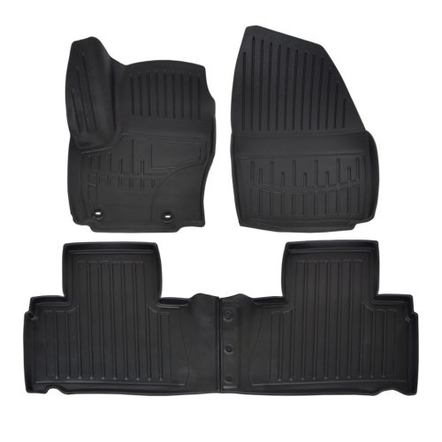 EgriAuto Prémiové 3D gumové autokoberce s upevněním FORD S-MAX 2006-2014