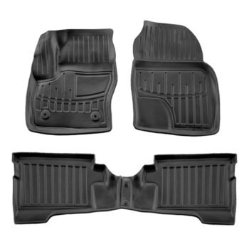   EgriAuto Prémiové 3D gumové autokoberce s upevněním FORD C-Max Hybrid 2010-2019 4 ks