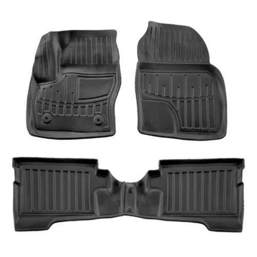 EgriAuto Prémiové 3D gumové autokoberce s upevněním FORD C-Max Hybrid 2010-2019 4 ks