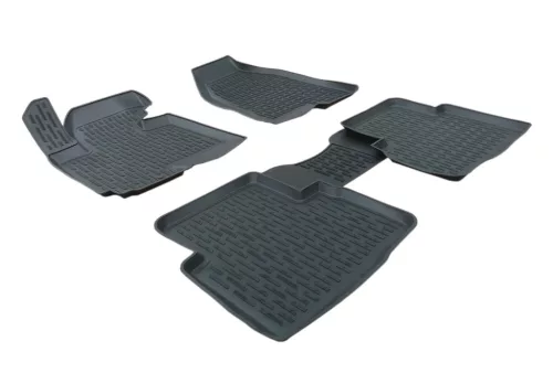 EgriAuto Prémiové 3D gumové autokoberce s upevněním Kia Sportage 2010-2016