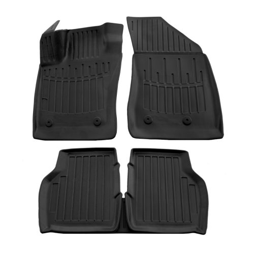 EgriAuto Prémiové 3D gumové autokoberce s upevněním Jeep Compass II 2016- 5 ks