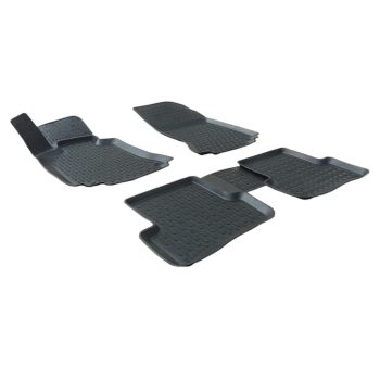   EgriAuto Prémiové 3D gumové autokoberce s upevněním MERCEDES-Benz C Class W204 2008-2015