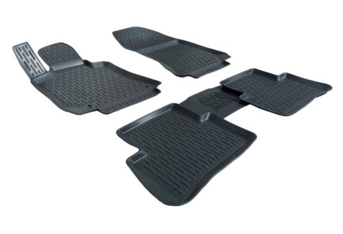 EgriAuto Prémiové 3D gumové autokoberce s upevněním MERCEDES-Benz E Class W212 2011-2017