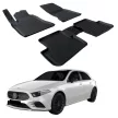 EgriAuto Prémiové 3D gumové autokoberce s upevněním A-class W177 2018-