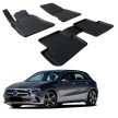 EgriAuto Prémiové 3D gumové autokoberce s upevněním A-class W176 2012-2018